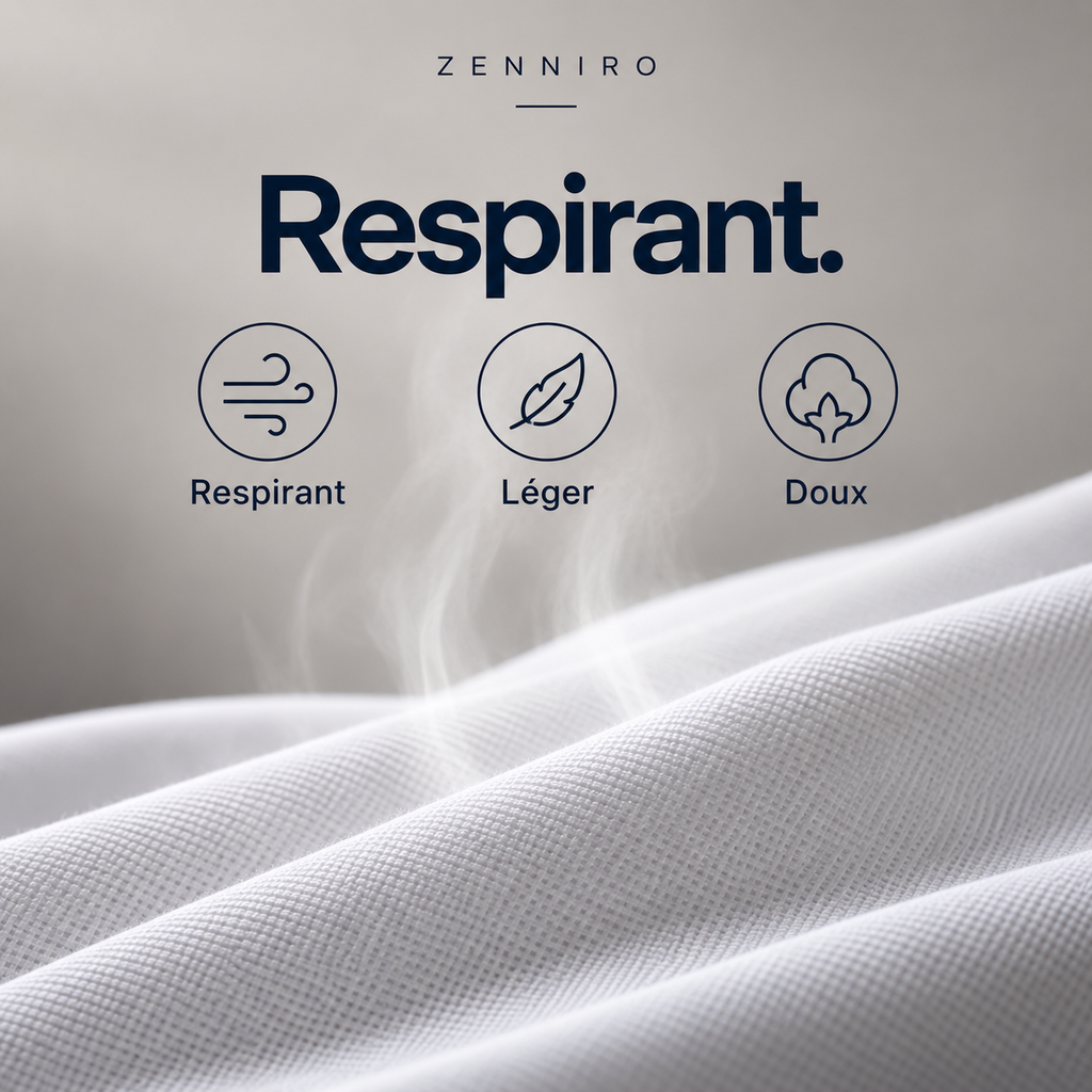 Chemise infroissable coupe ajustée en fibre de bambou Zenfit™
