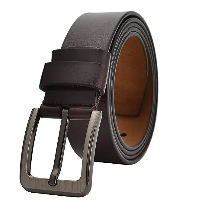 Ceinture en cuir homme Zenniro – finition Marron – Boucle 1