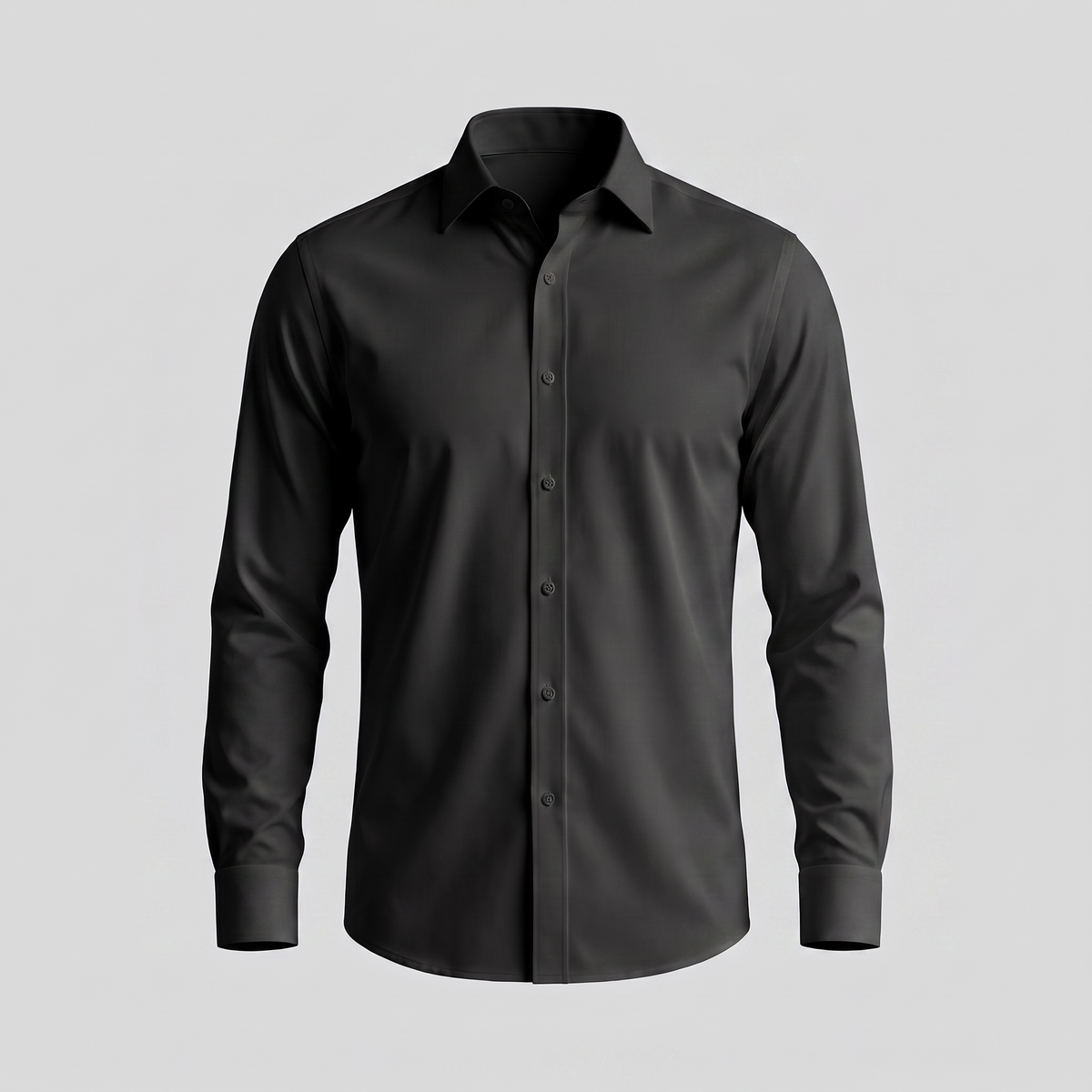 Chemise infroissable homme coupe ajustée Zenniro – vue portée 15